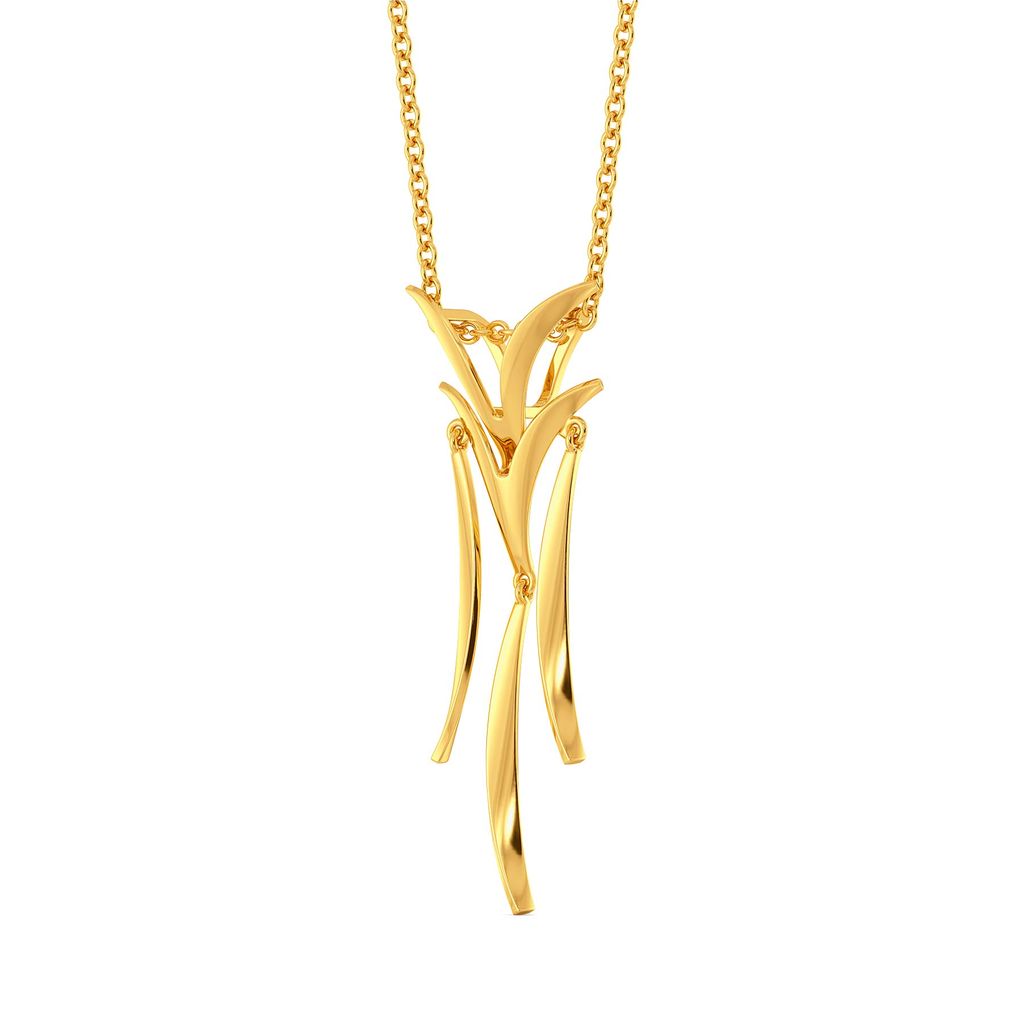 Fringe Freedom Gold Pendants