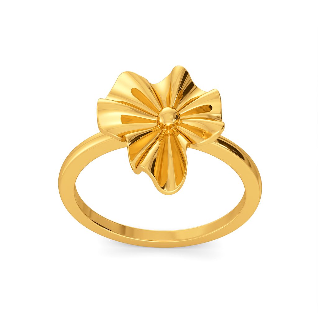 Frill Seeker Gold Rings alternate view 2