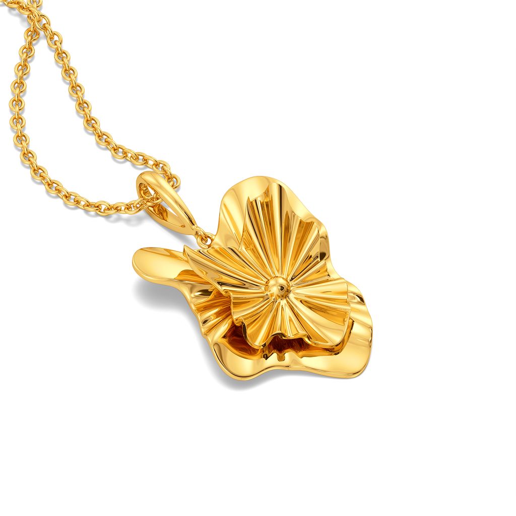 Frill Seeker Gold Pendants