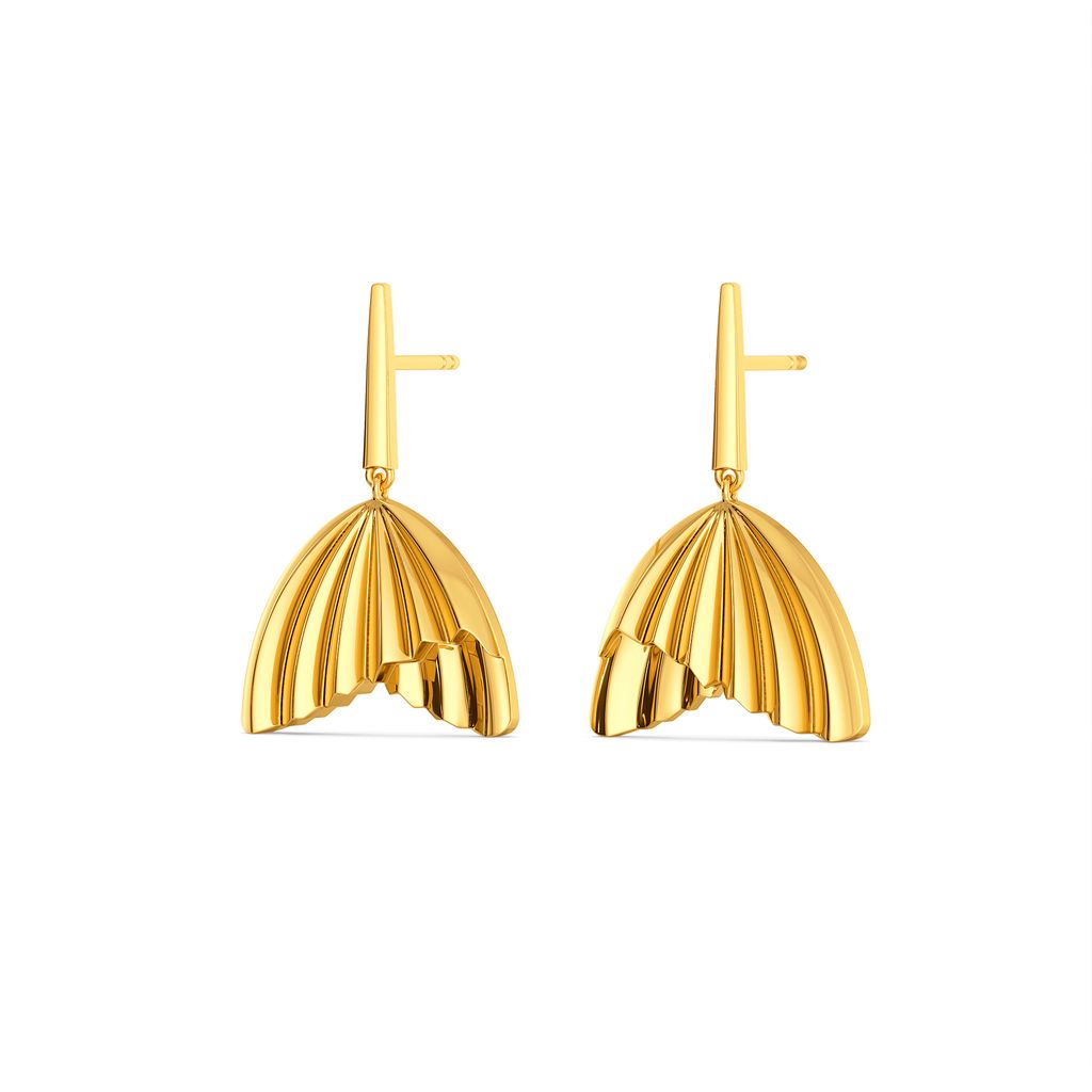 Skirt So Frill Gold Earrings