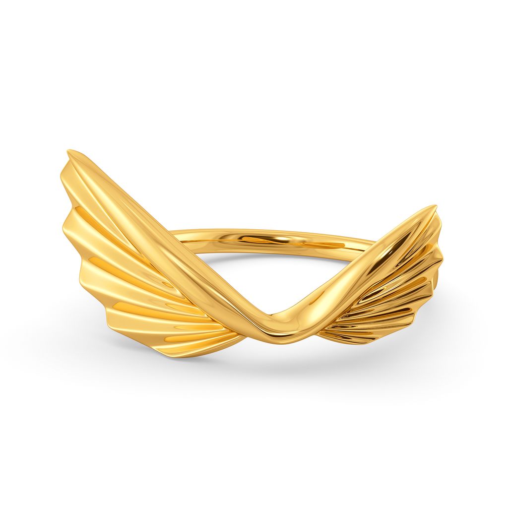 Frill Fantasy Gold Rings alternate view 3
