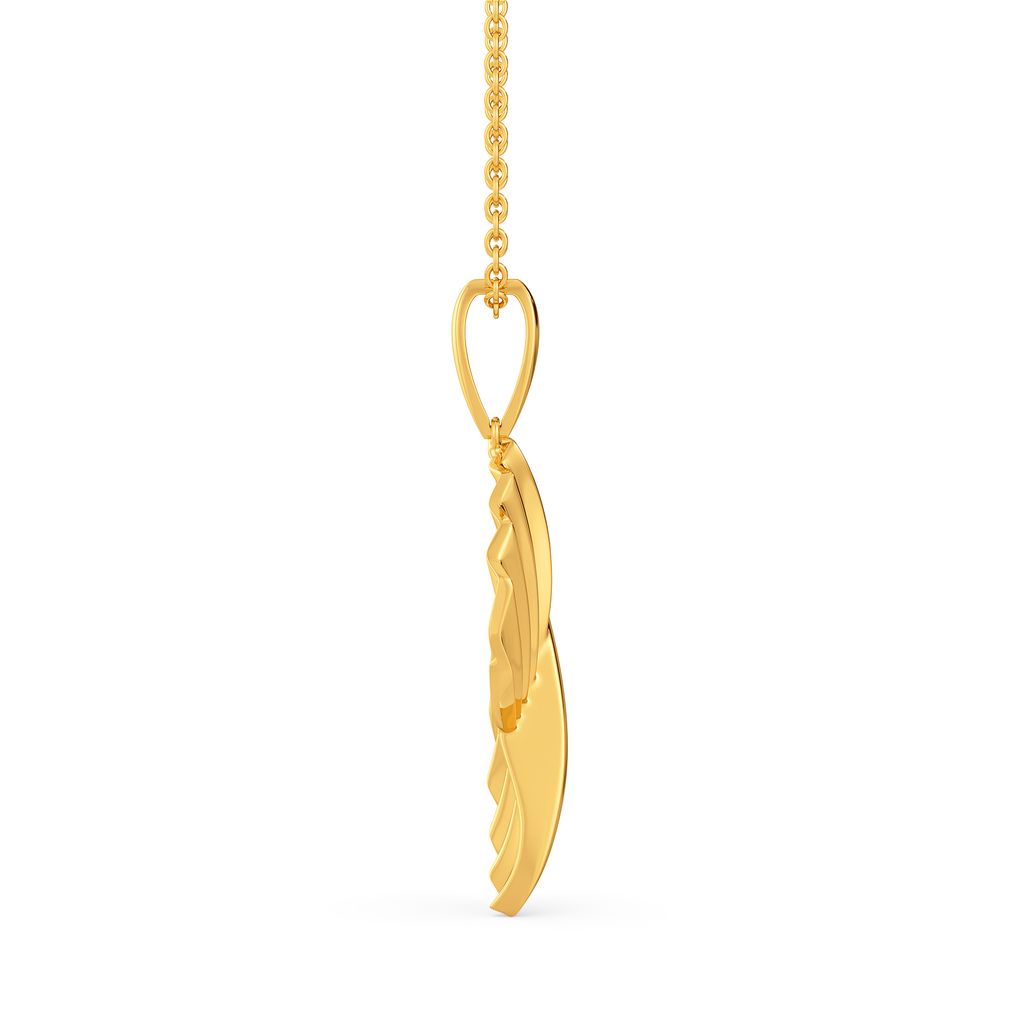 Frill Fantasy Gold Pendants