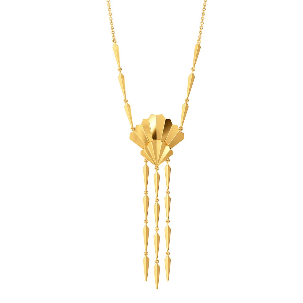 Frill to Party Gold Necklaces