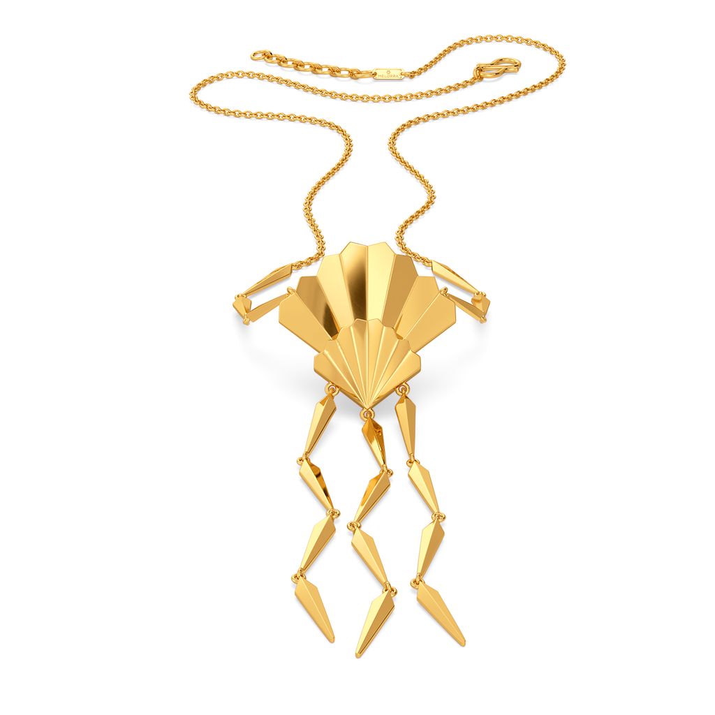 Frill to Party Gold Necklaces