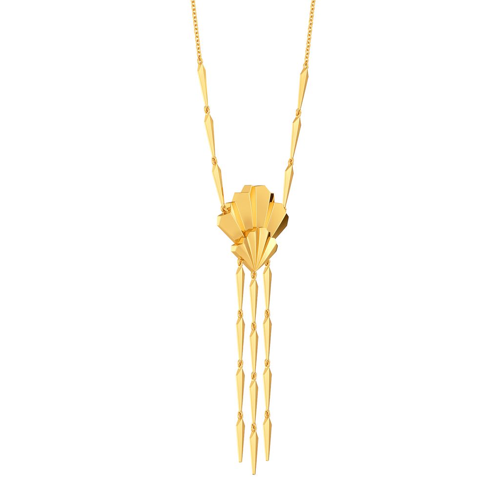 Frill to Party Gold Necklaces