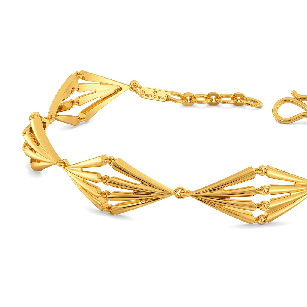 Layer O Frill Gold Bracelets