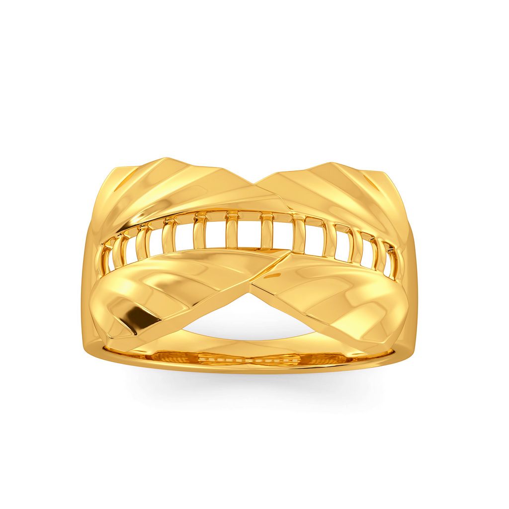 Flounce Fete Gold Rings alternate view 2