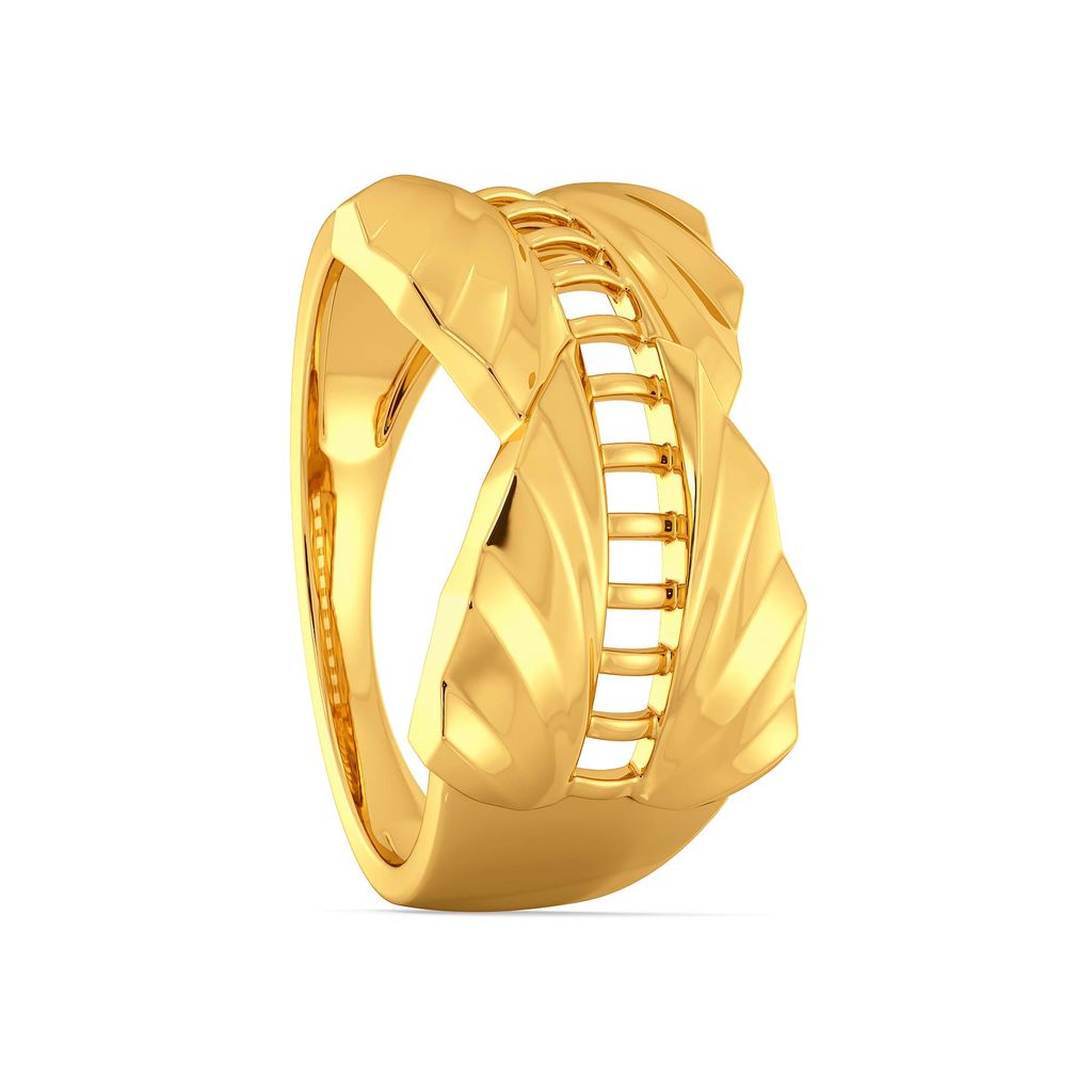 Flounce Fete Gold Rings image