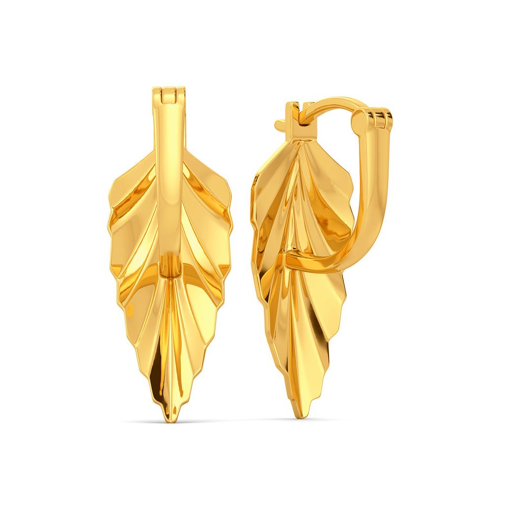 Flounce Fete Gold Earrings