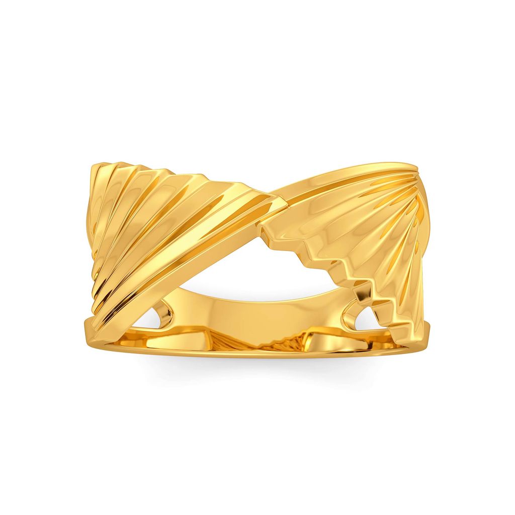 Frilly Affair Gold Rings alternate view 2