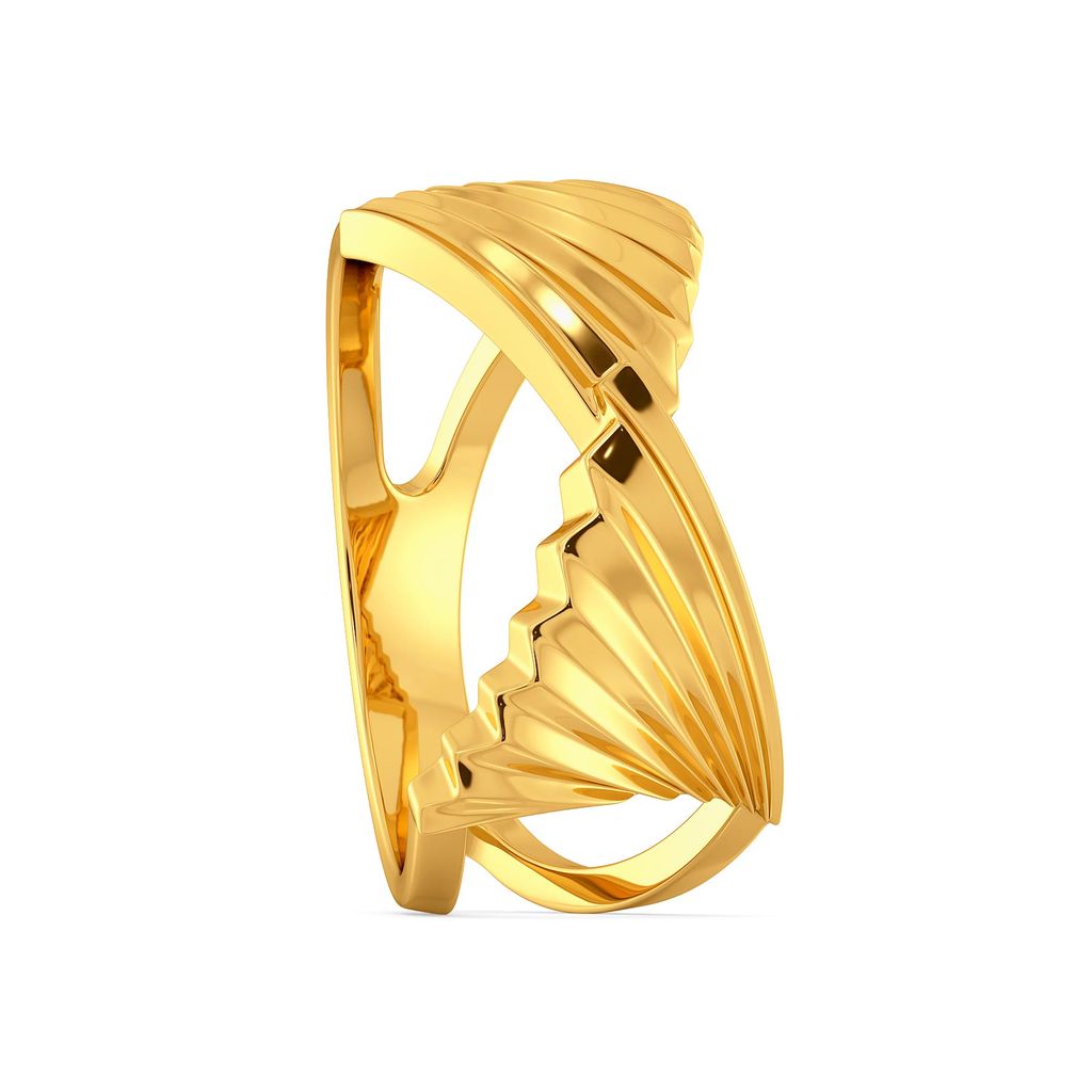 Frilly Affair Gold Rings image