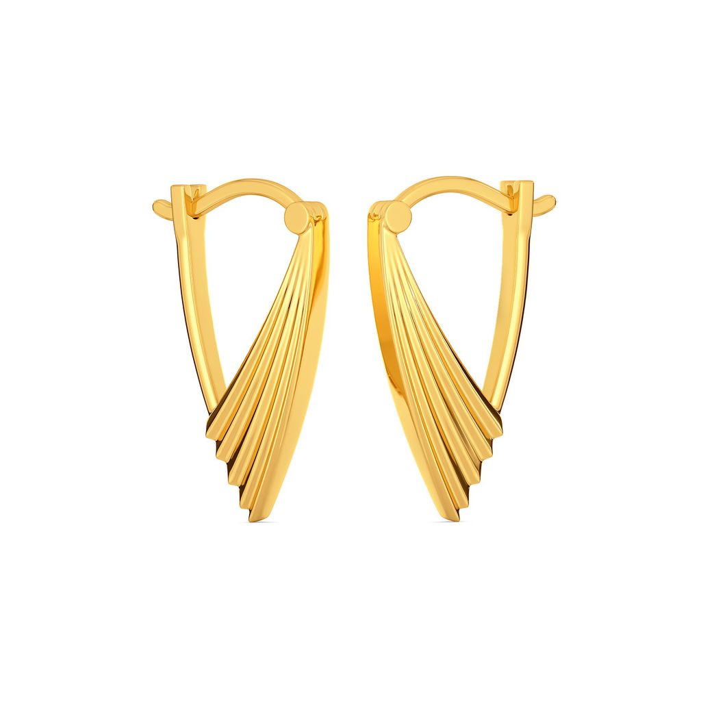 Frill Utopia Gold Earrings