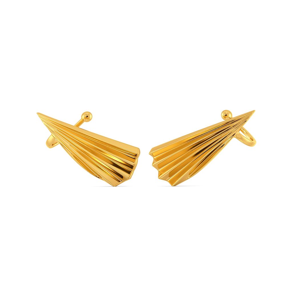 Frill Utopia Gold Earrings