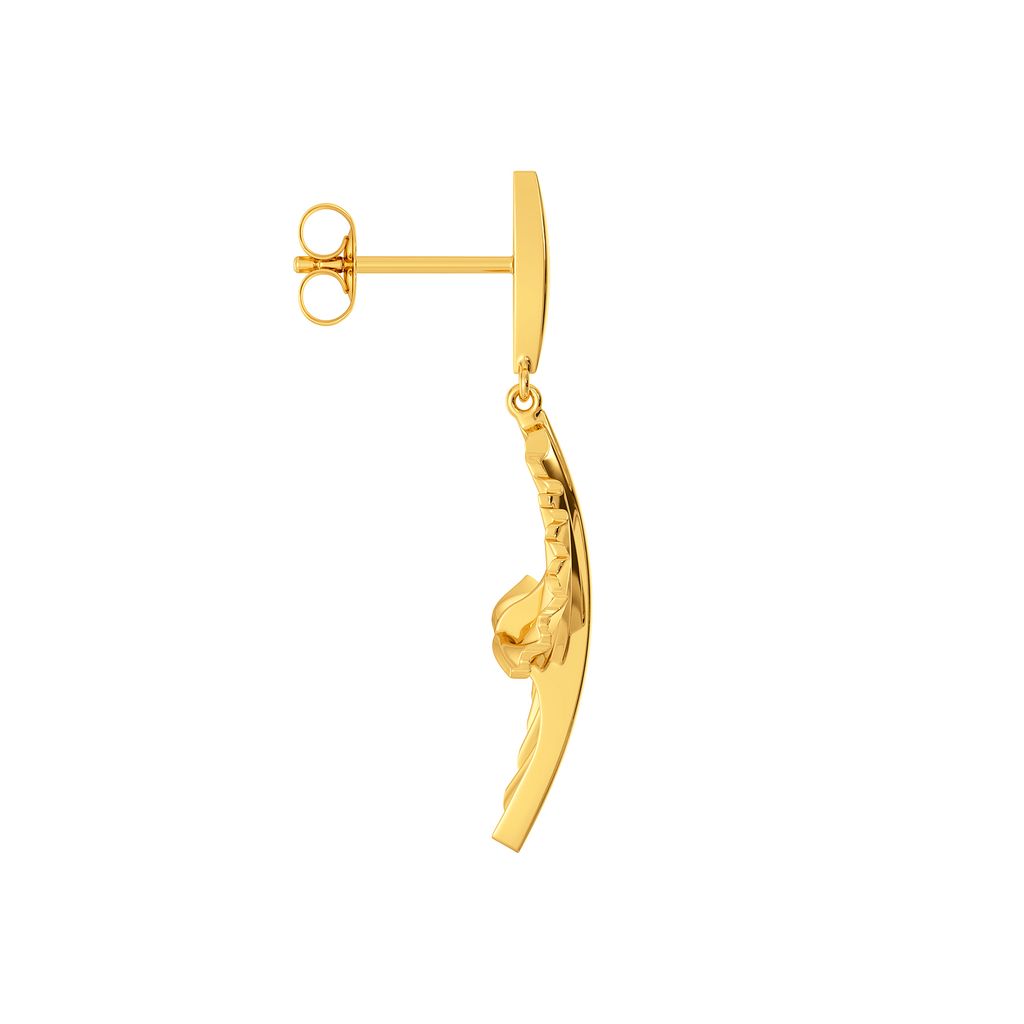 Friller Fest Gold Earrings
