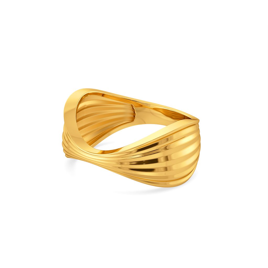 Flounce First Gold Rings alternate view 3