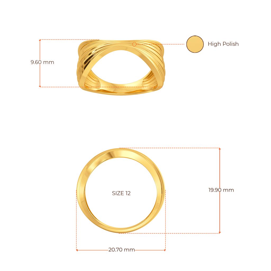 Flounce First Gold Rings image