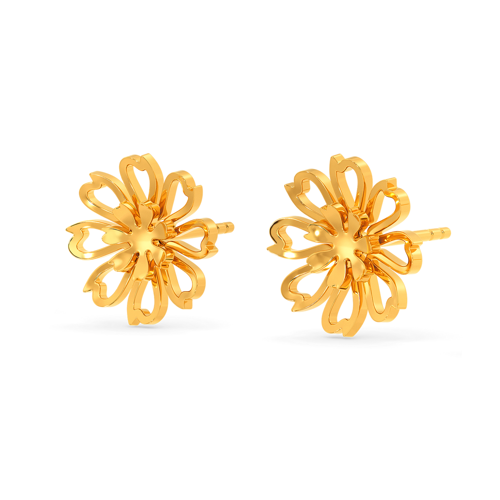 Lia Diva Gold Earrings