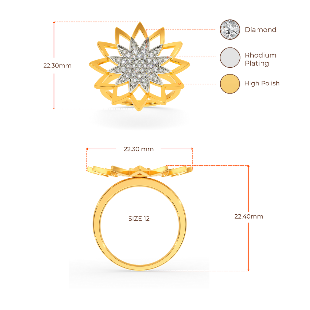 My Dahlia Diamond Rings image