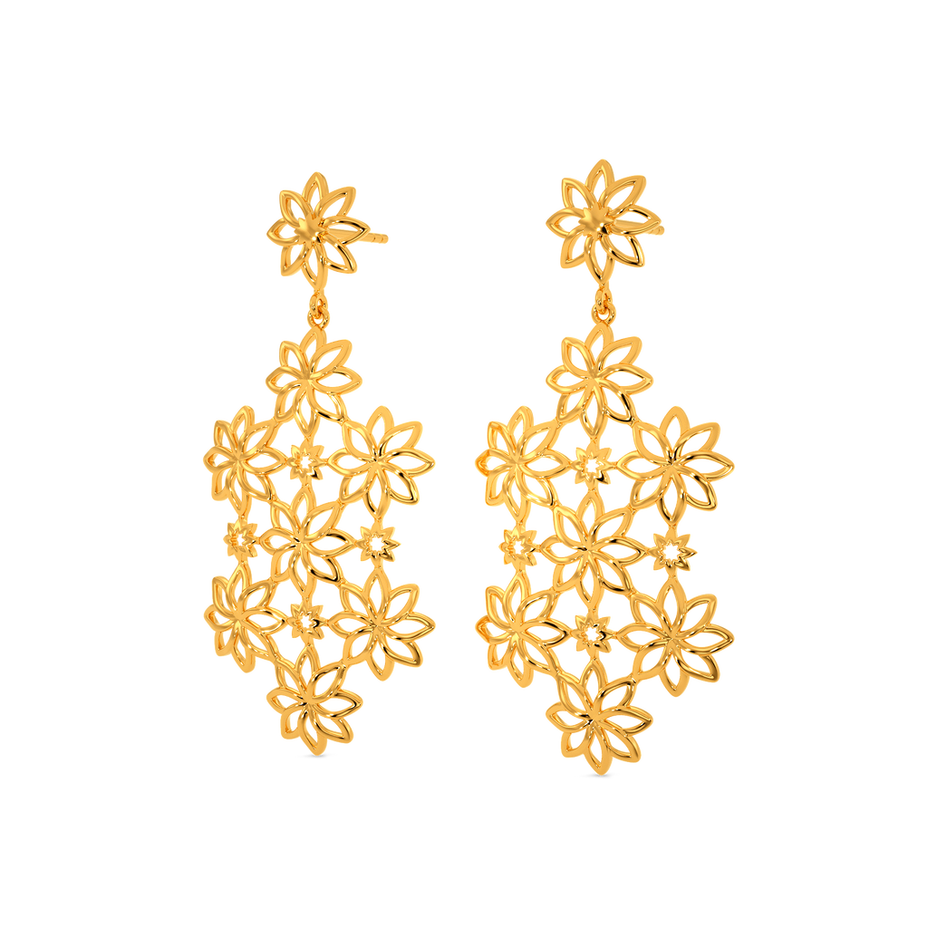 Daisy Dream Gold Earrings