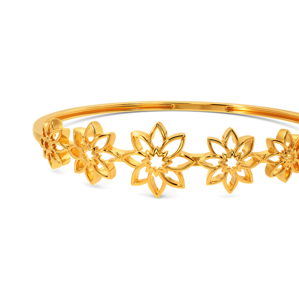 Daisy Dream Gold Bangles