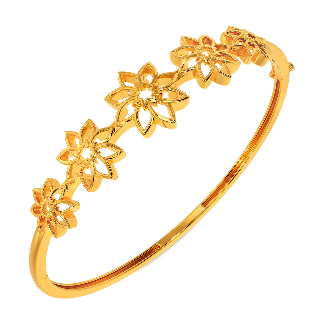 Daisy Dream Gold Bangles