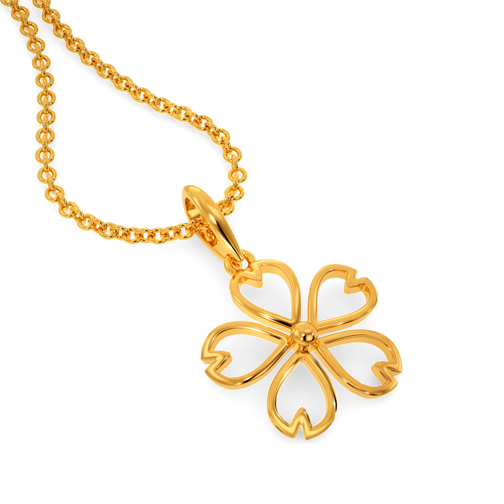 Clover Dream Gold Pendants