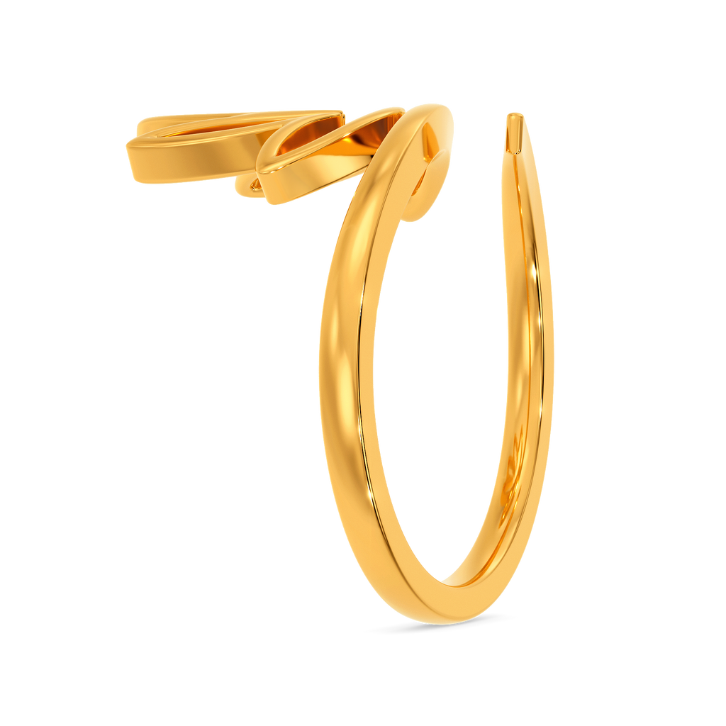 Lotus Of Joy Gold Rings image