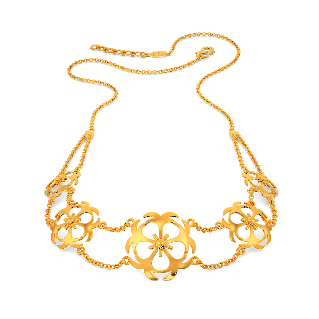 Magnolia Magic Gold Necklaces