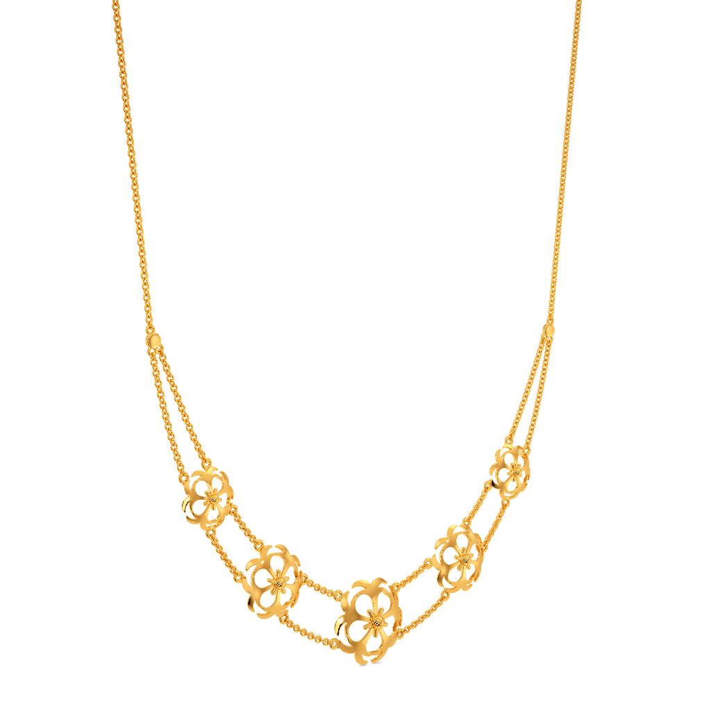 Magnolia Magic Gold Necklaces