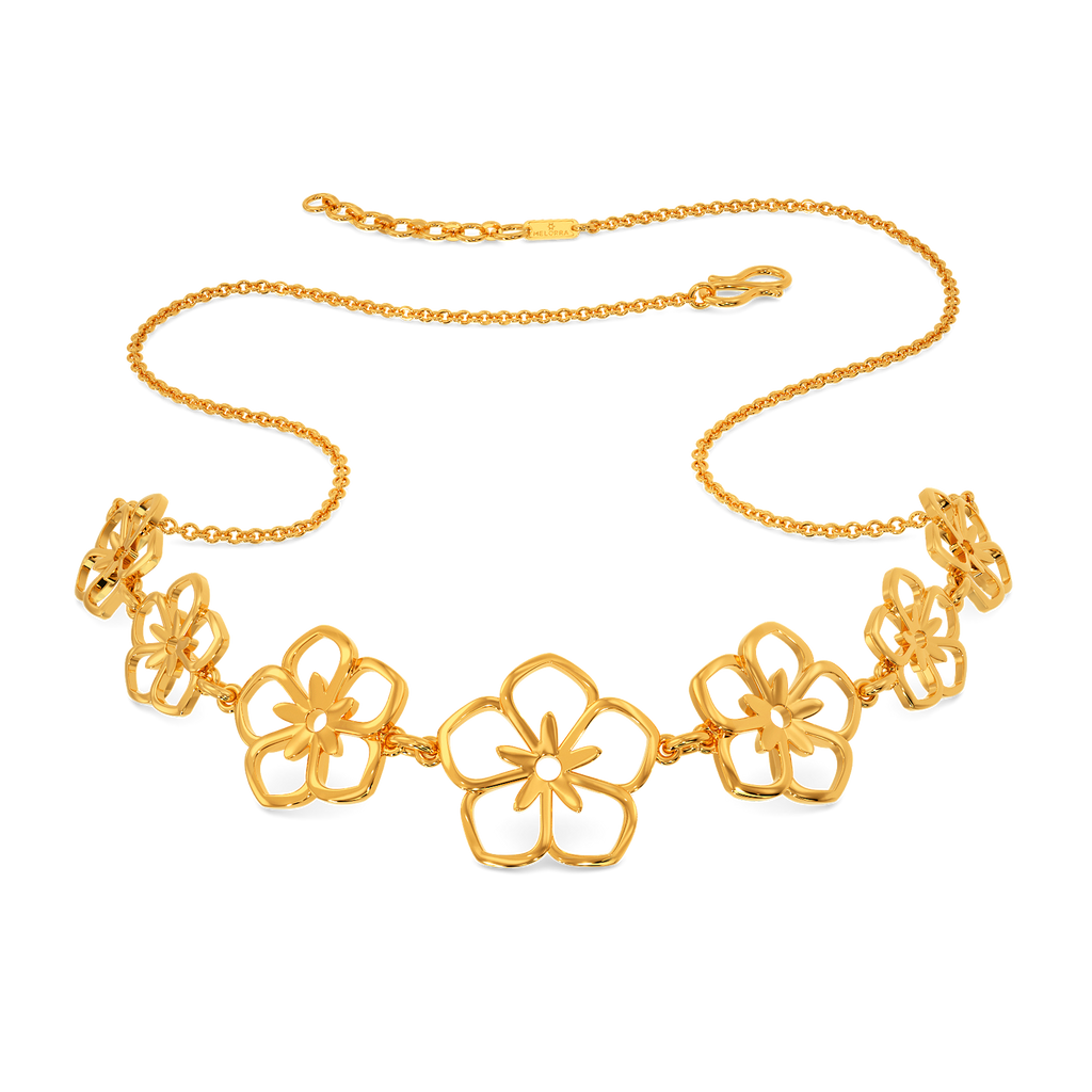 Hibiscus Dream Gold Necklaces