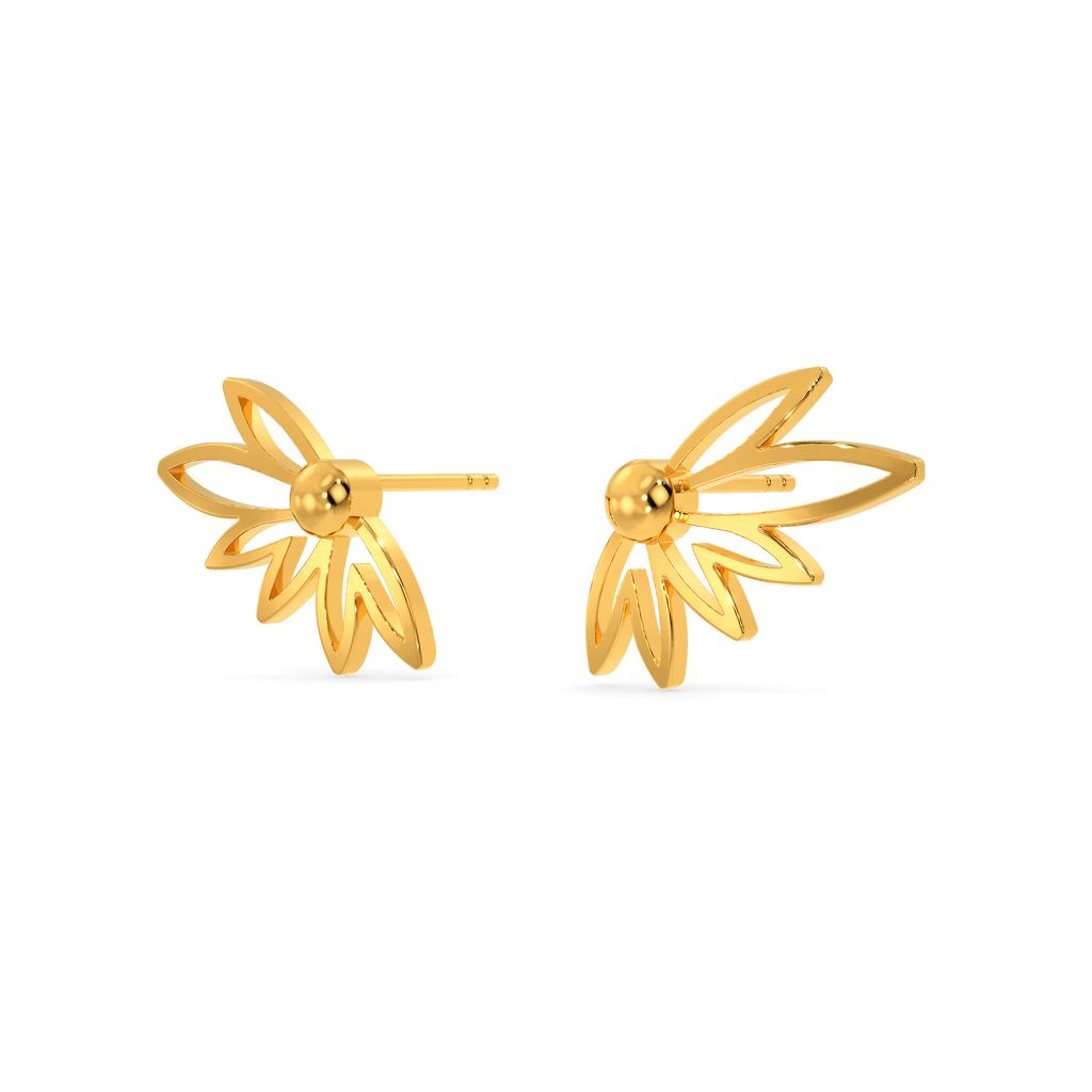 Aster Magic Gold Earrings