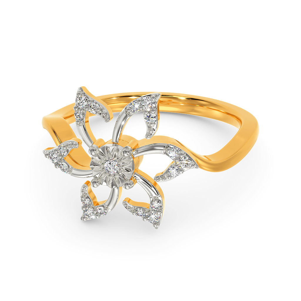 Sweet Like Jasmine Diamond Rings alternate view 2