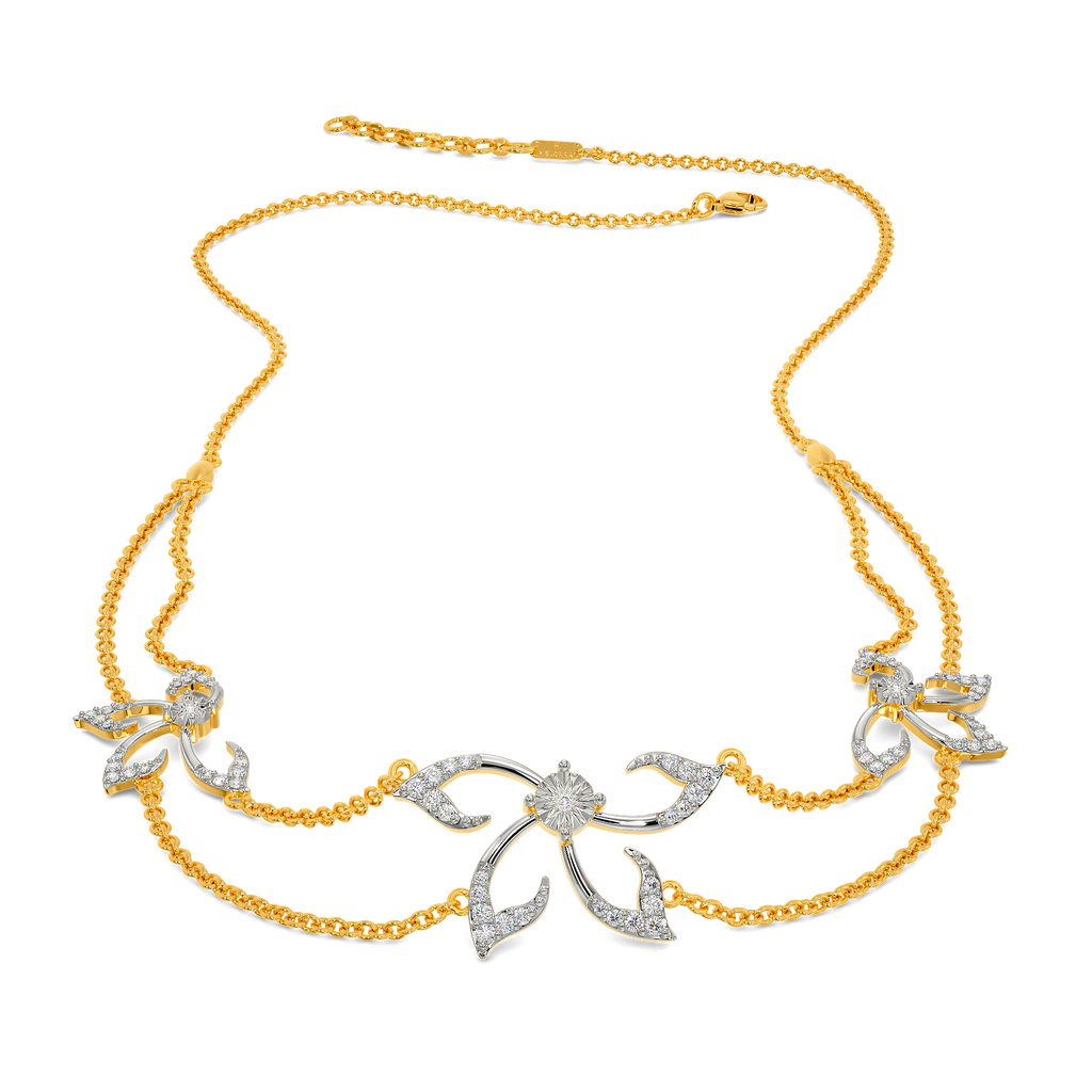 Sweet Like Jasmine Diamond Necklaces