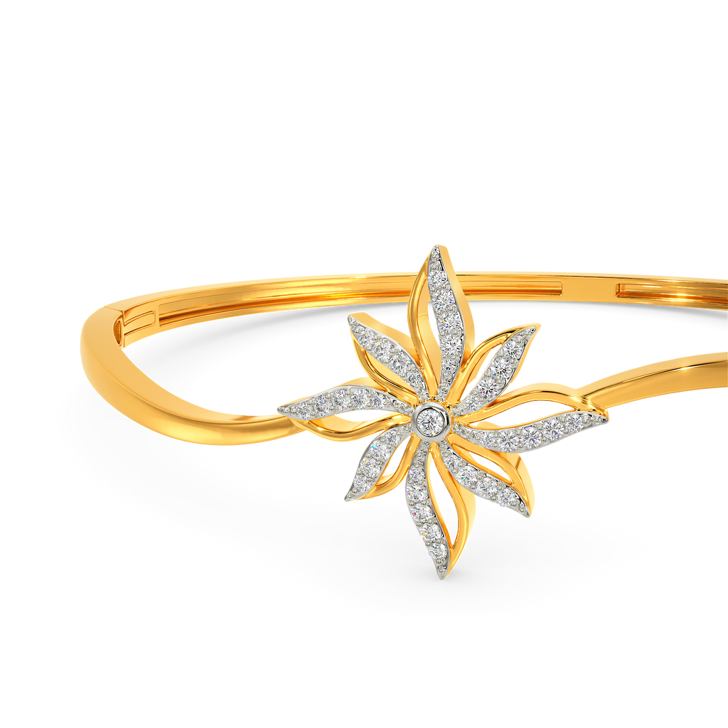 Dreamflower Diamond Bangles