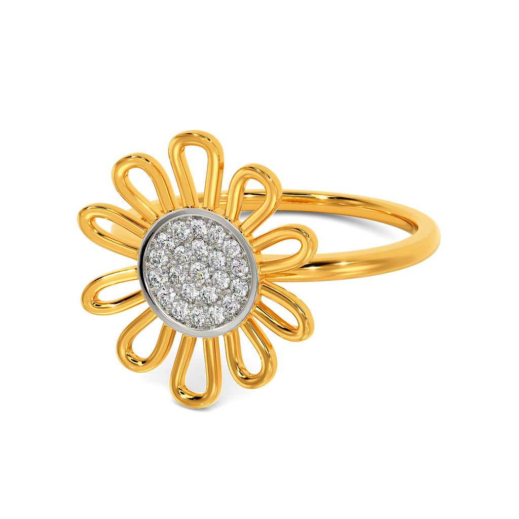 Sunflower Season Diamond Rings alternate view 2