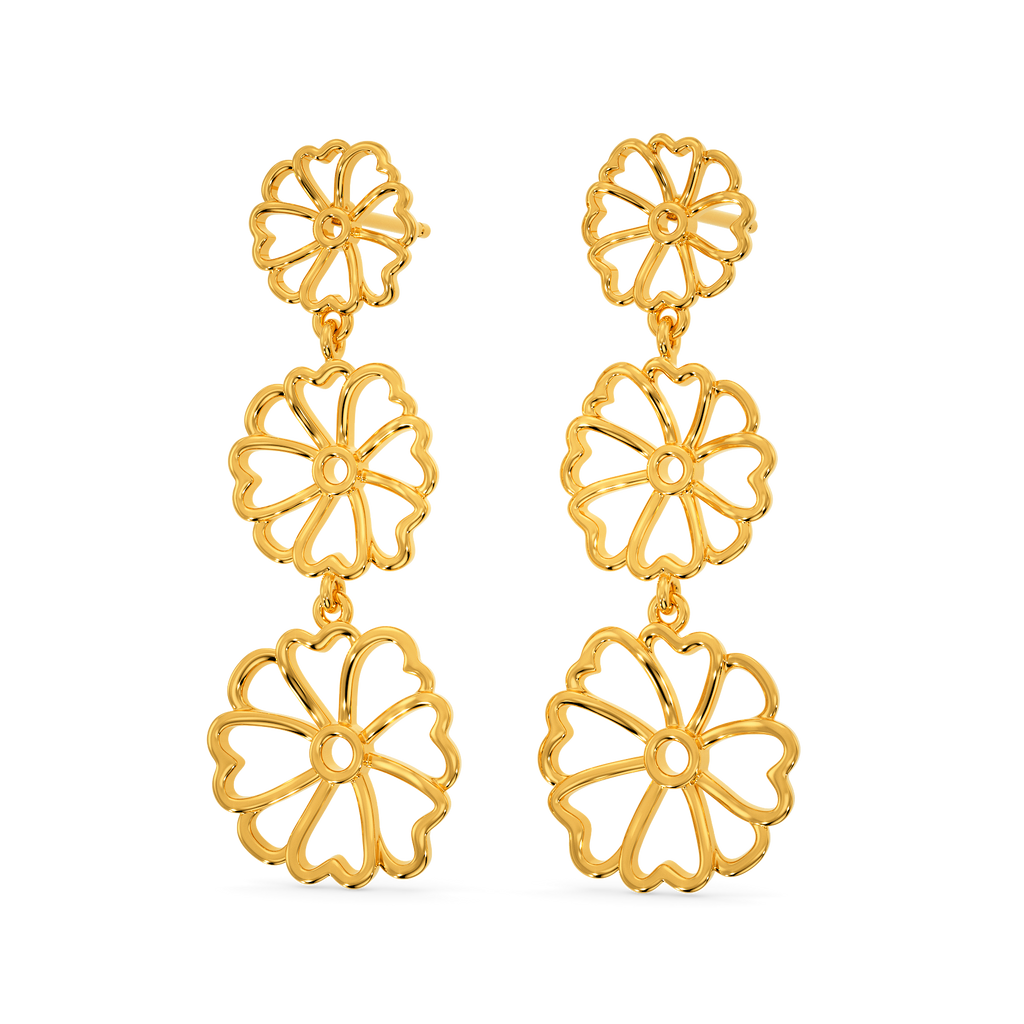 Primrose Moment Gold Earrings