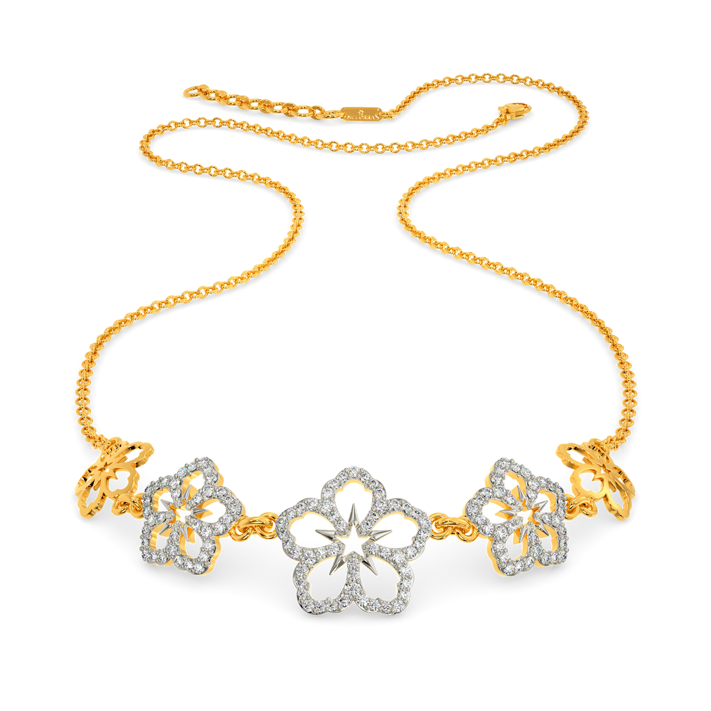 Vibin To Jamesia Diamond Necklaces