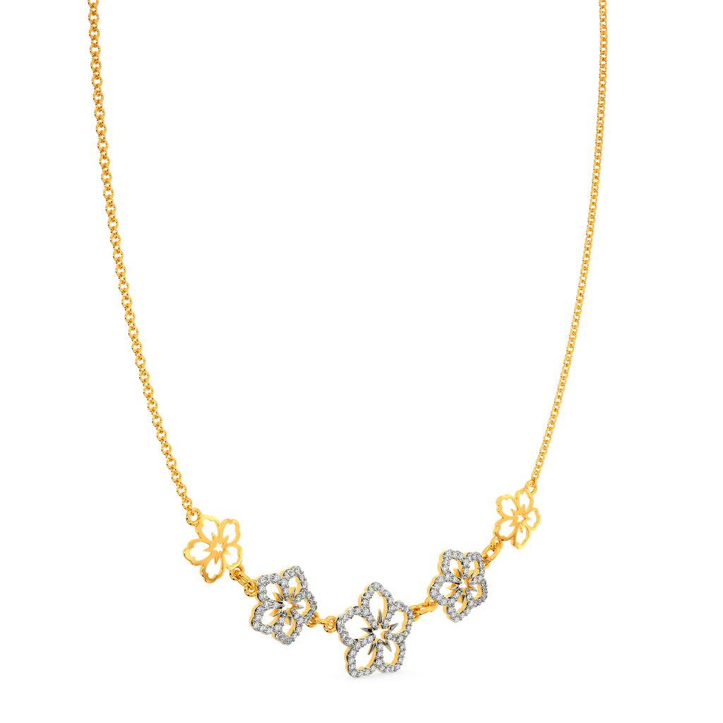 Vibin To Jamesia Diamond Necklaces