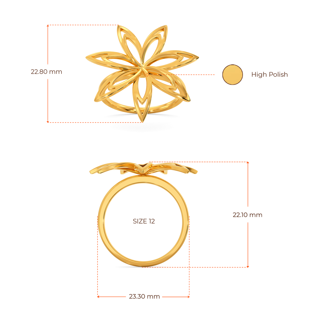 Flannel Jazz Gold Rings image