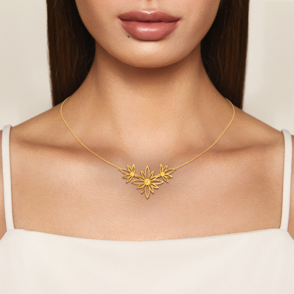 Aster Magic Gold Necklaces