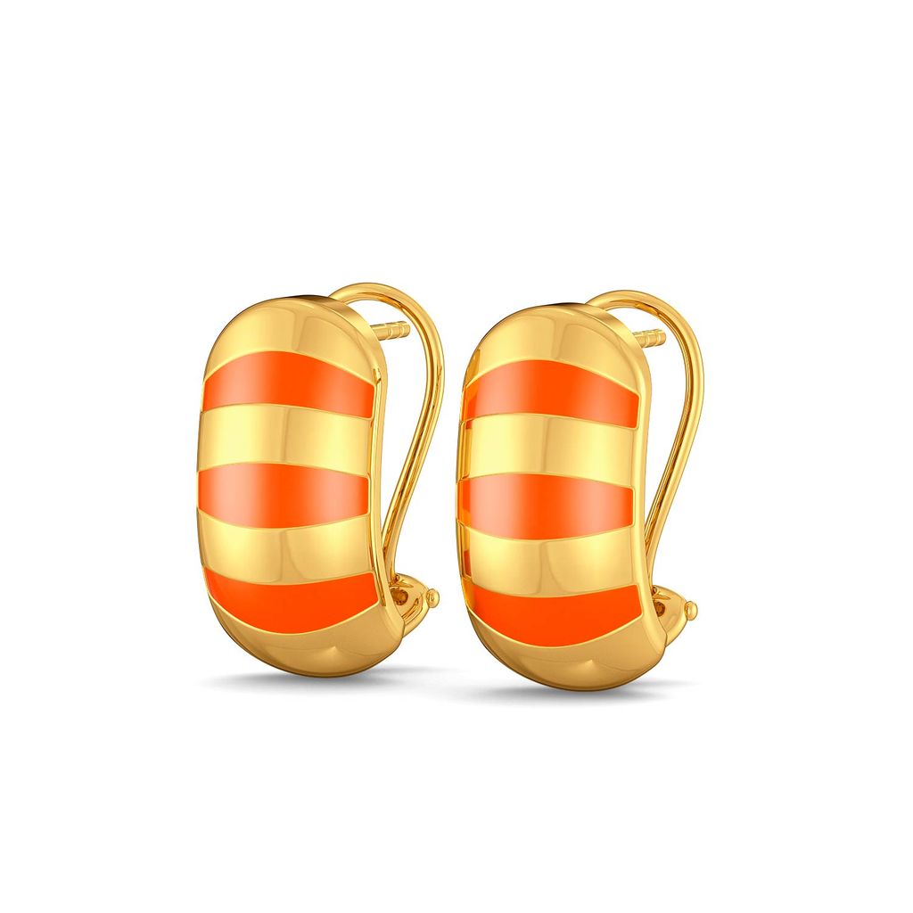 Tangy Angie Gold Earrings
