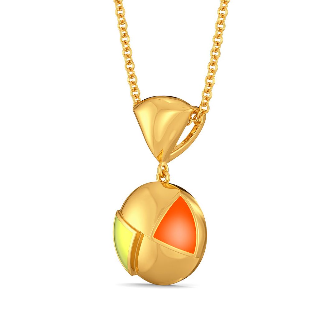 The Neon Show Gold Pendants