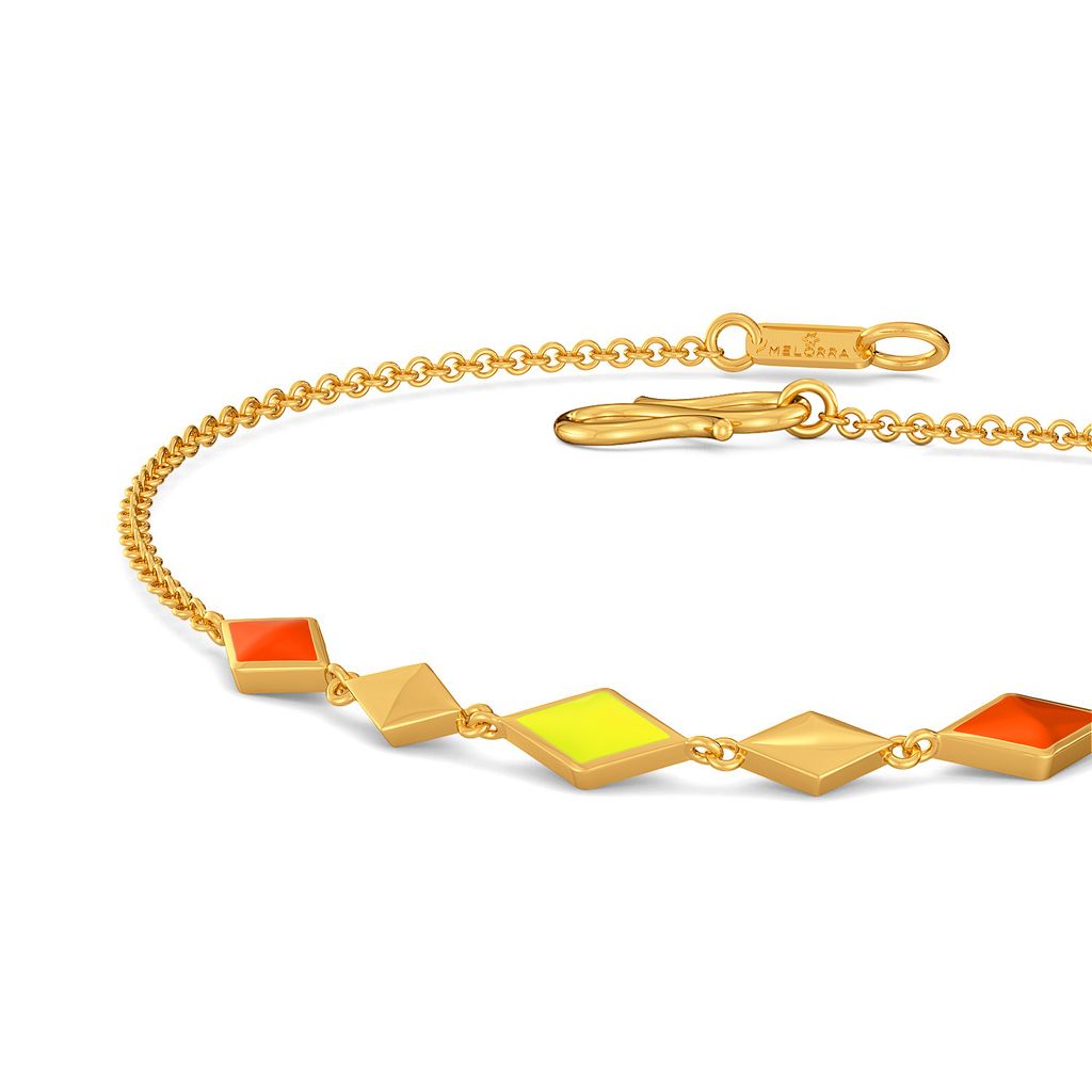 Neon Dab Gold Bracelets