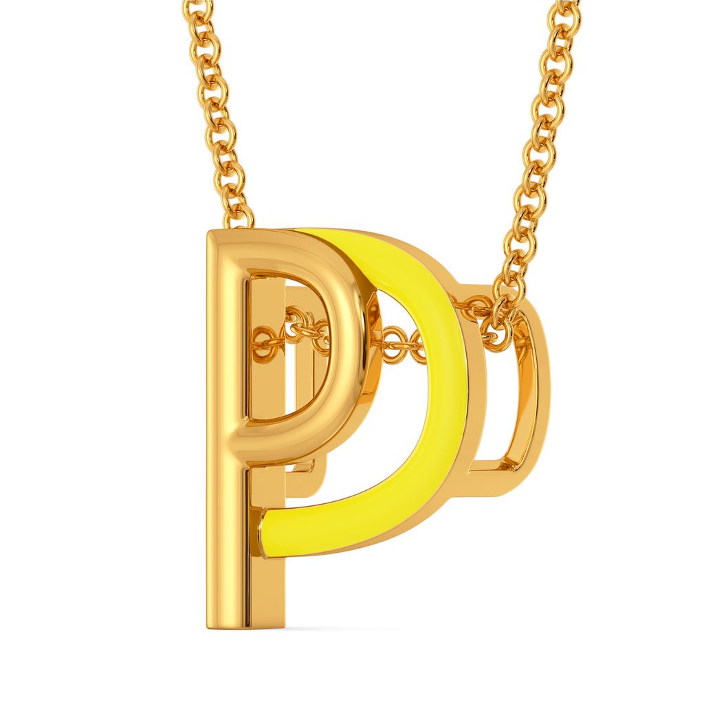 Peek A Sneak Gold Pendants