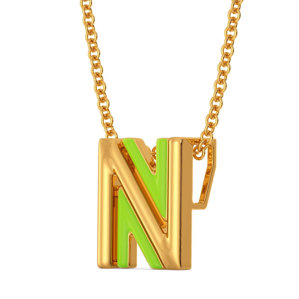 Native Neon Gold Pendants
