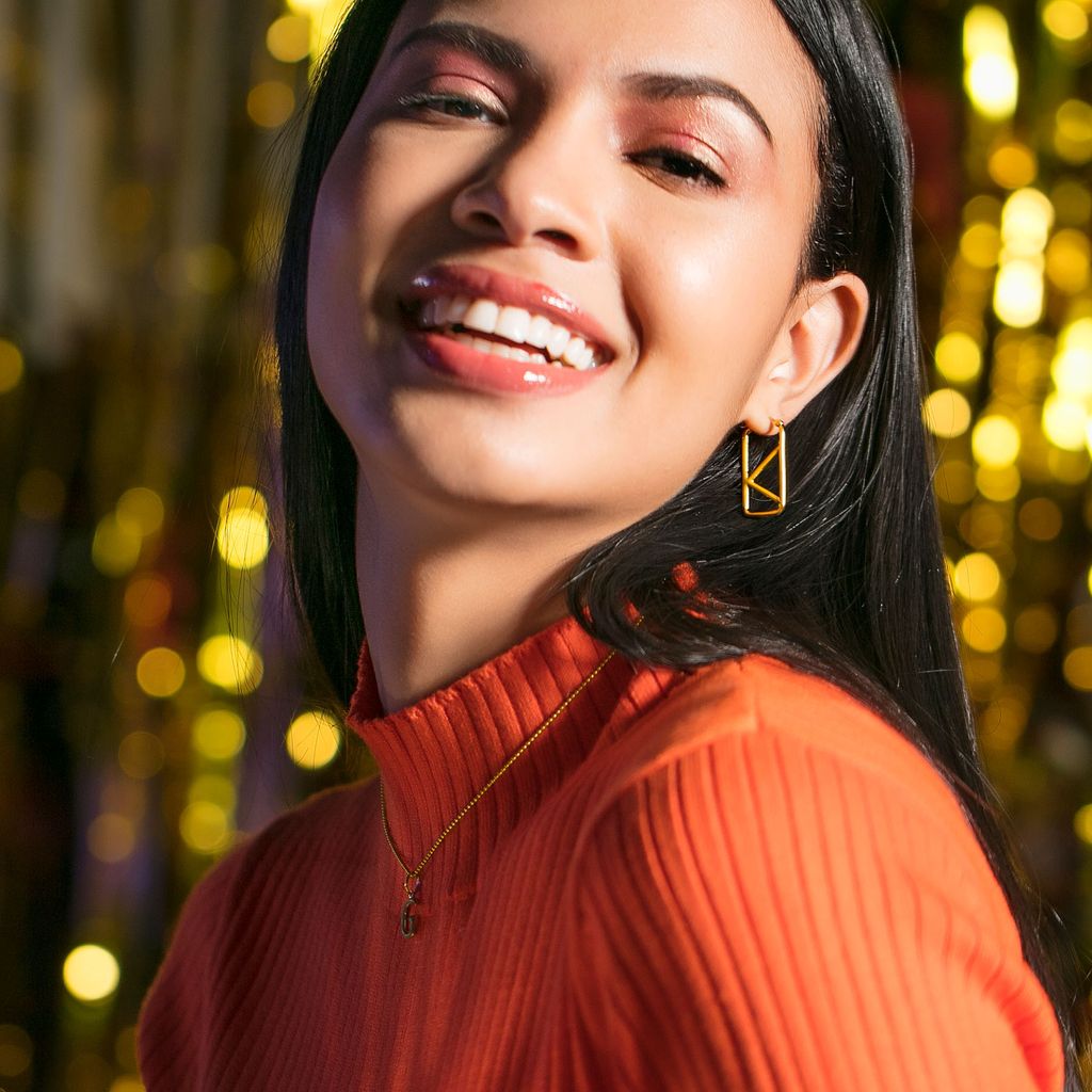 Knot A Lot Gold Earrings