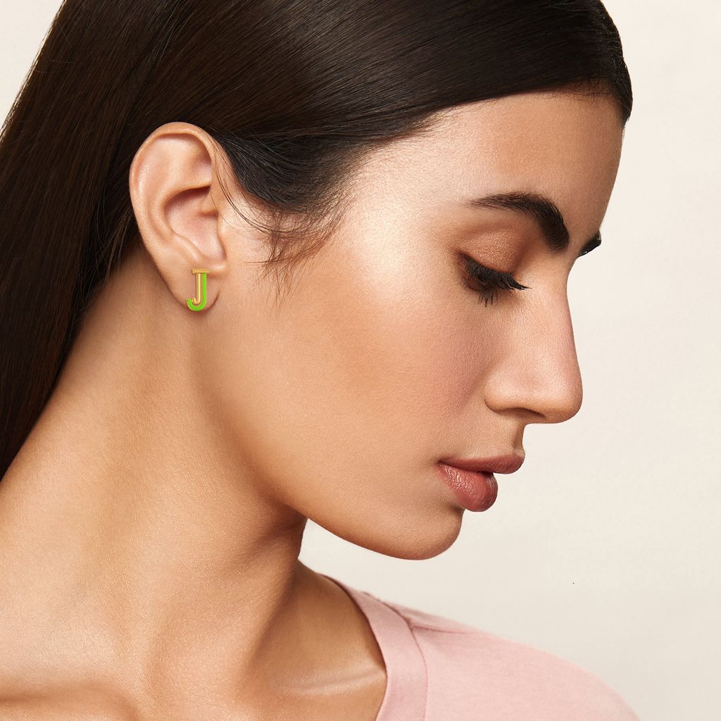 Just in Jade Gold Earrings