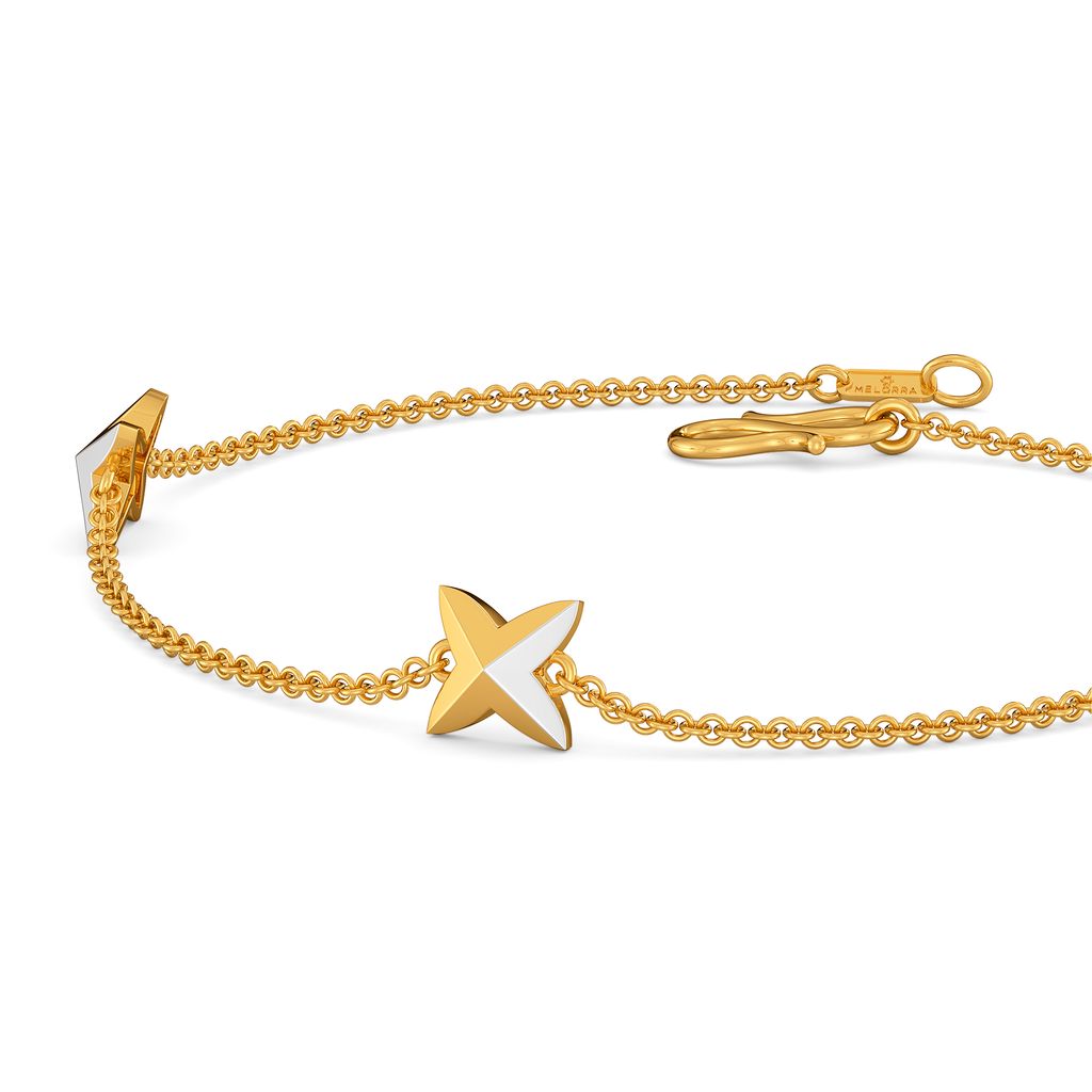Angel Punk Gold Bracelets