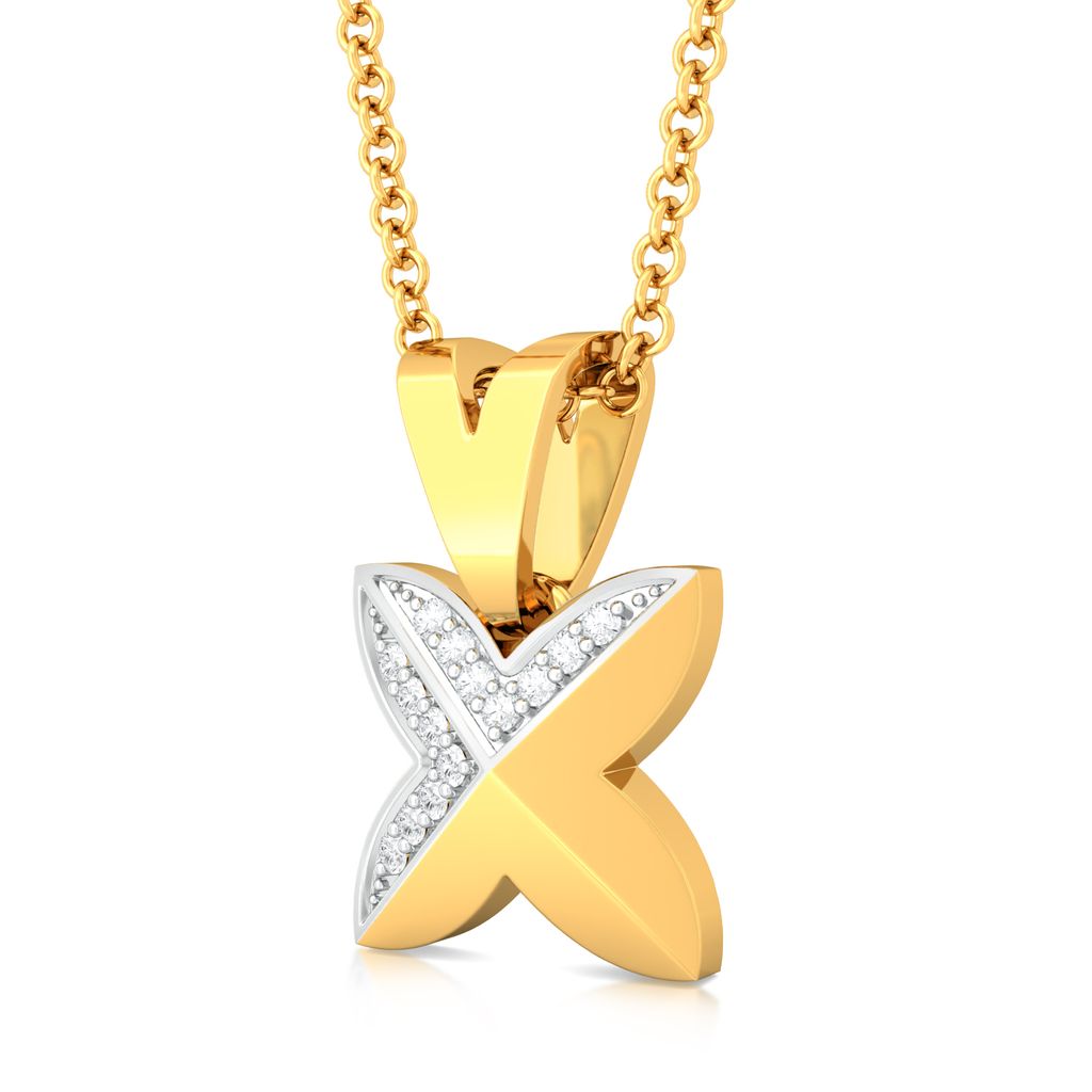 Floral Fyre Diamond Pendants