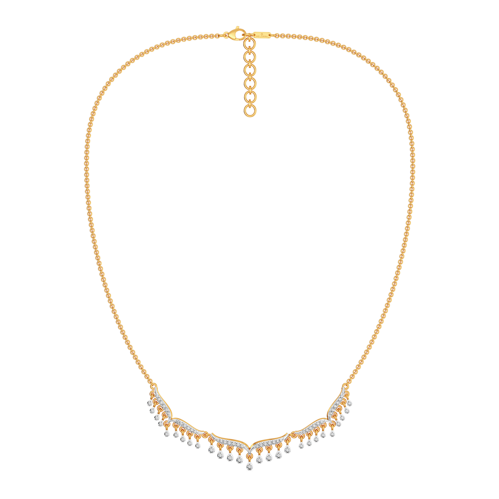 Fringe Pop Diamond Necklaces